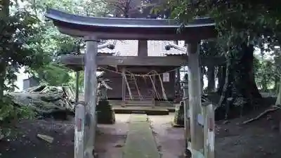 側高神社の鳥居