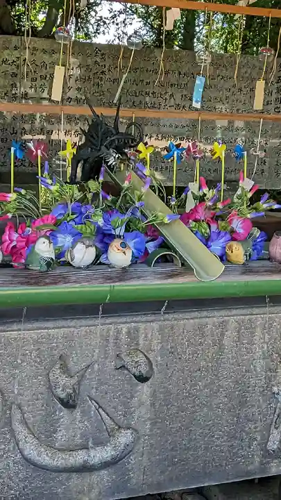 國分八幡宮の手水舎