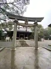 千栗八幡宮の鳥居