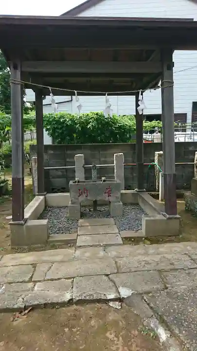 入日神社の手水舎