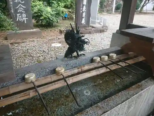 姉埼神社の手水舎