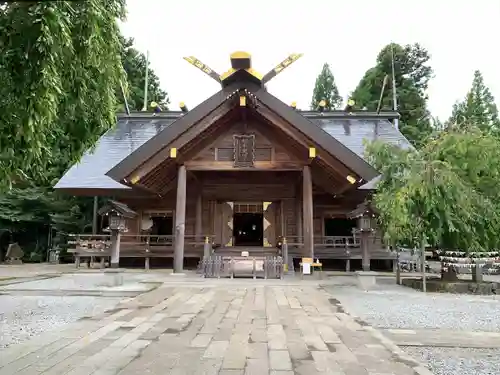 開成山大神宮の本殿