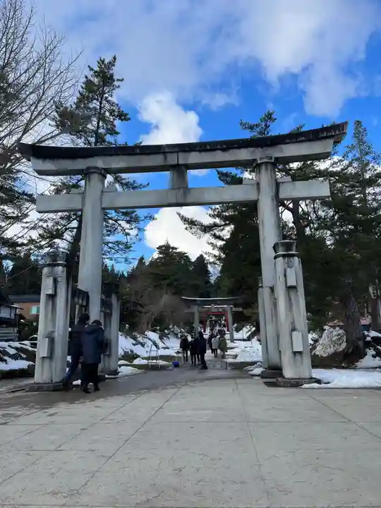 岩木山神社の鳥居