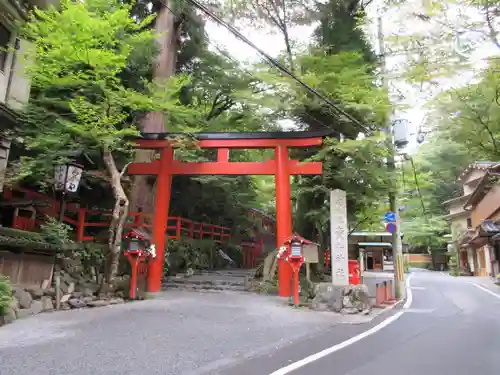 貴船神社の鳥居