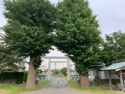神明神社の鳥居