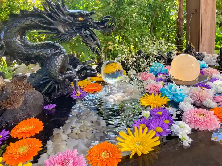 法輪寺の手水舎