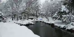 北海道護國神社の庭園