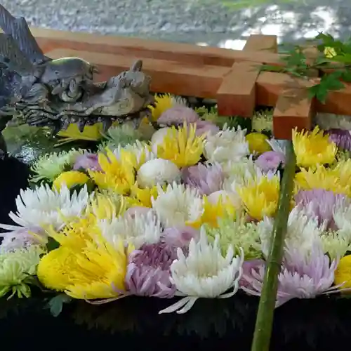 帯廣神社の手水舎