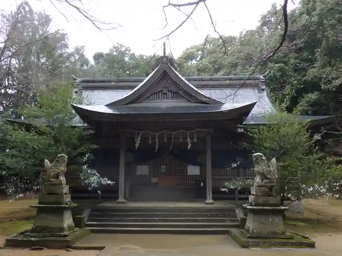 天石門別八倉比売神社の本殿