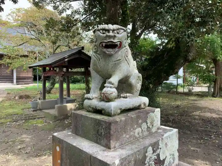 橘神社の狛犬