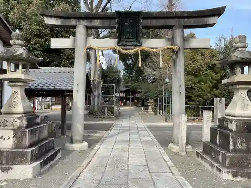 縣神社の鳥居