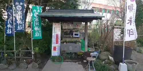 江北氷川神社の手水舎