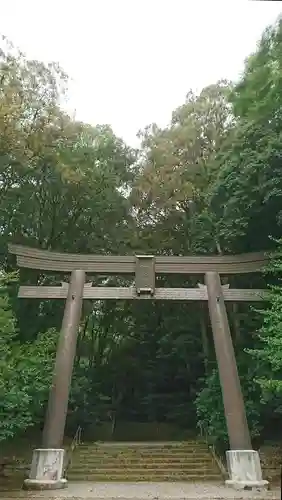 槵觸神社の鳥居