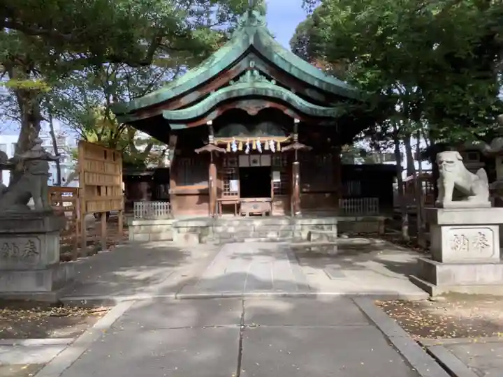 闇之森八幡社の本殿・本堂