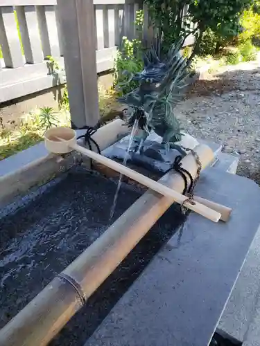 三乃神社の手水