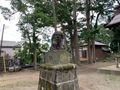 熊野神社の狛犬