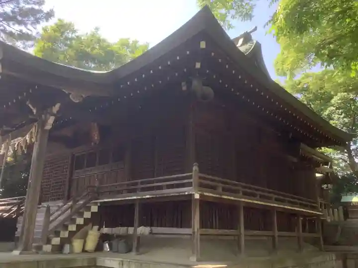 国玉神社・八劔社合殿の本殿・本堂