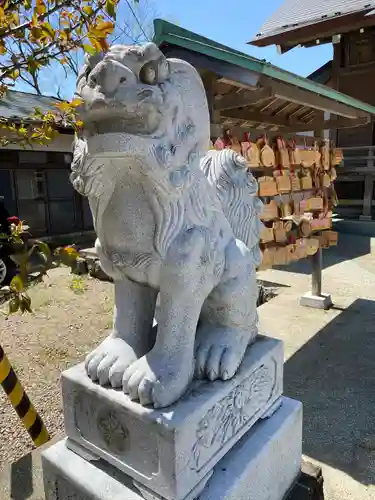 櫻岡大神宮の狛犬