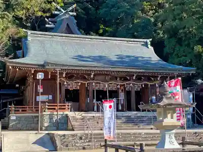 石見国一宮　物部神社の本殿・本堂