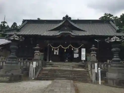 上野国一社八幡八幡宮の本殿