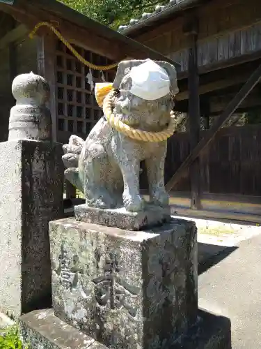 神根神社の狛犬