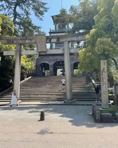 尾山神社の鳥居