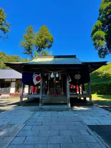 白川吉見神社の本殿・本堂