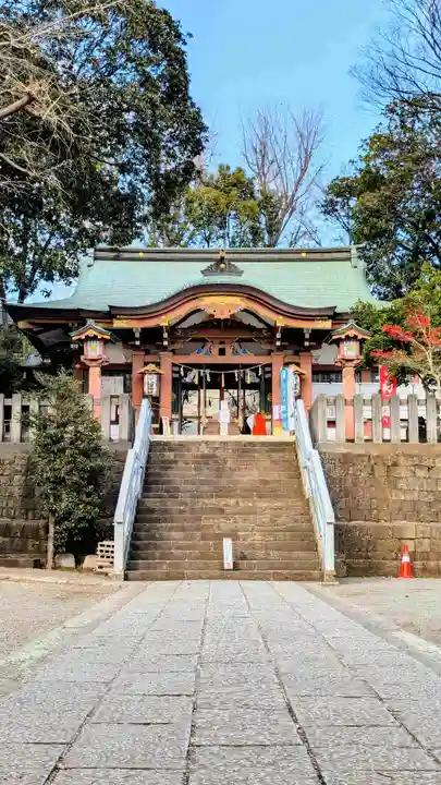 北澤八幡神社の本殿・本堂
