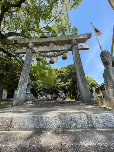 吉部田八幡宮の鳥居