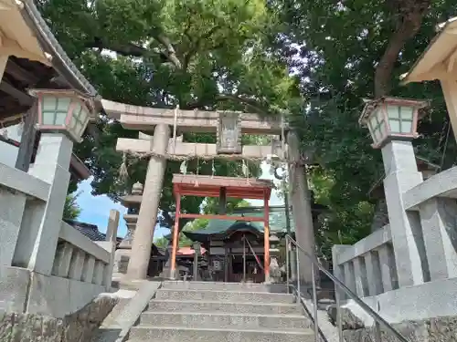 菅原天満宮の鳥居