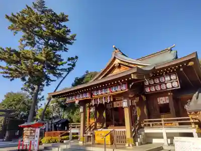 中野沼袋氷川神社の本殿・本堂
