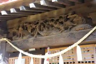 晴門田神社の本殿