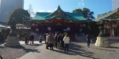日枝神社の本殿・本堂
