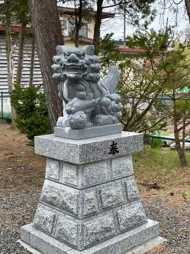 上磯八幡宮の狛犬