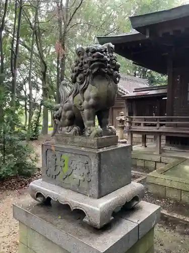 中嶋宮（旧八剱社）の狛犬