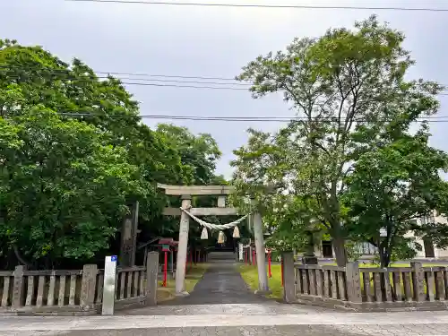 石狩八幡神社の鳥居