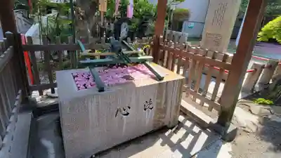 江島杉山神社の手水舎