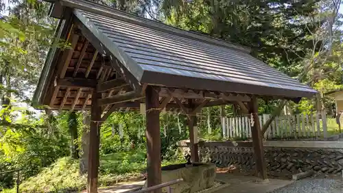 愛別神社の手水舎