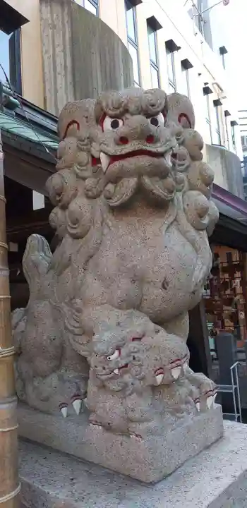 菊名神社の狛犬