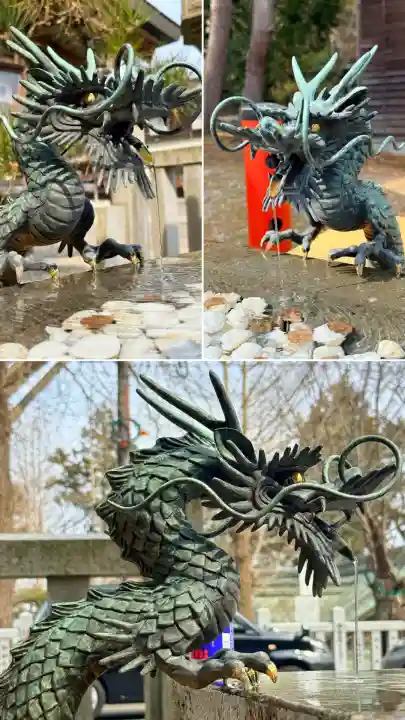 函館八幡宮の手水舎