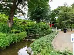 根津神社の庭園