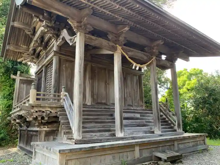 筒森神社の本殿・本堂