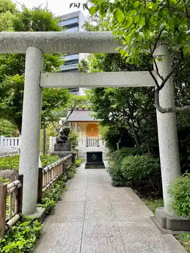 蒲田八幡神社の鳥居