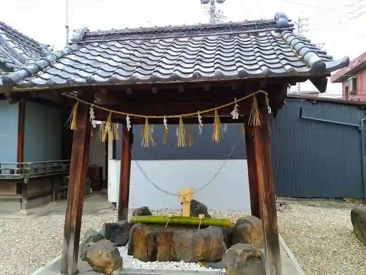 宗像神社の手水舎