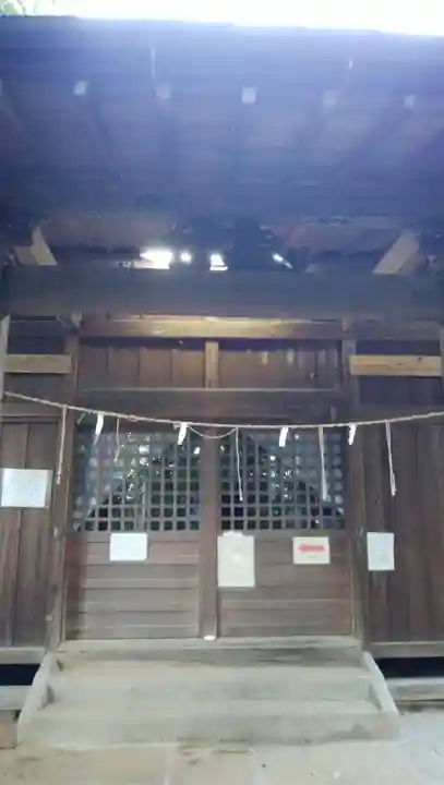 神明神社の本殿・本堂