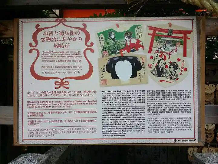 露天神社(お初天神)の歴史