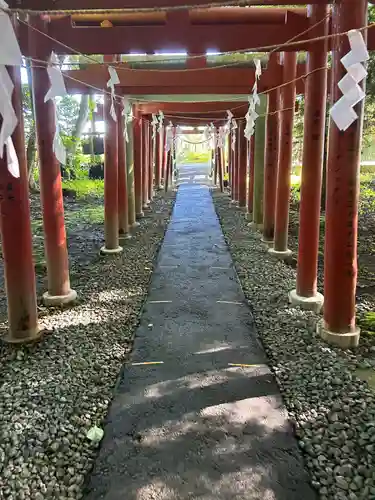 新屋山神社の鳥居