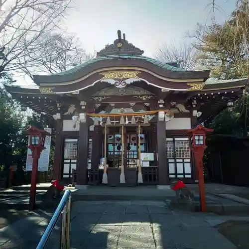 川越八幡宮の本殿