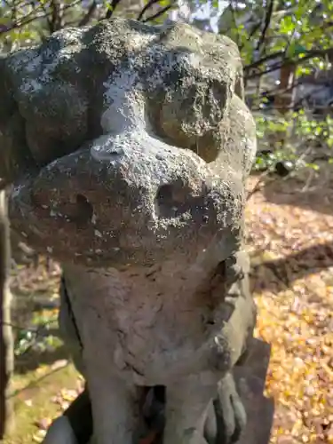 柳田神社の狛犬