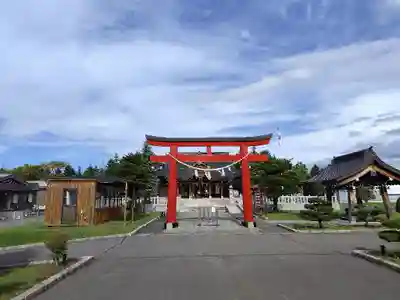 美瑛神社の鳥居